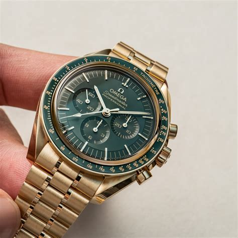 omega speedmaster professional moonwatch in moonshine gold|Omega Speedmaster moonwatch bezel.